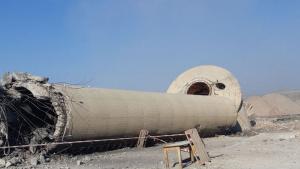 взривяване на комин Пловдив