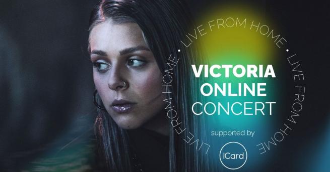 Първият онлайн концерт на Виктория която ще представи България на