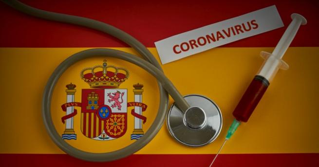 Инвазията от коронавирус в Испания отбеляза скок в четвъртък когато
