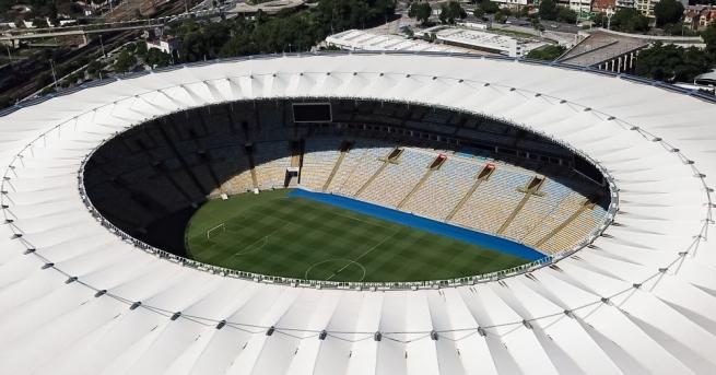 Знаменитият стадион Маракана се превърна в полева болница за заразени