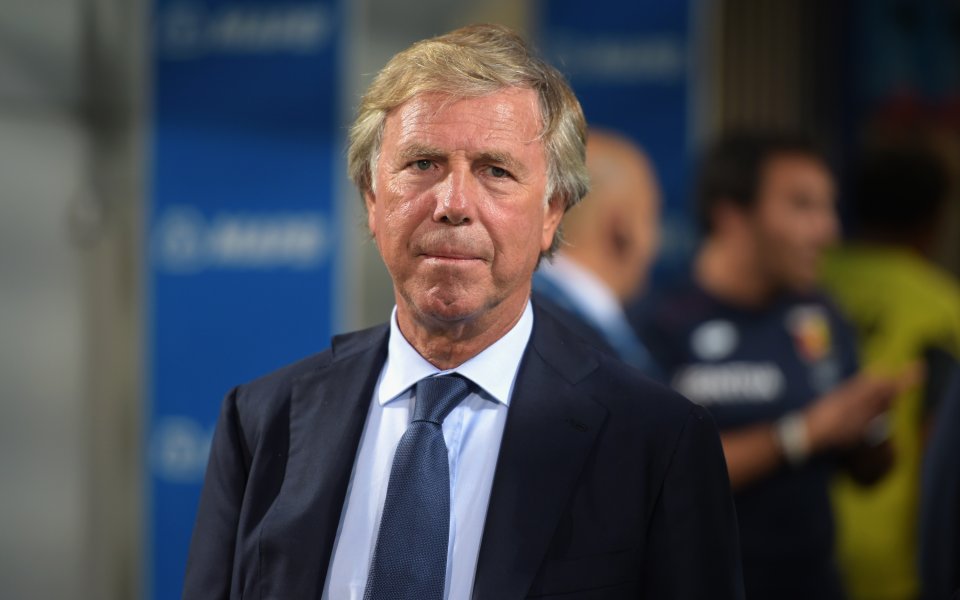 Президентът на Дженоа Енрико Прециози сподели, че не вижда смисъл