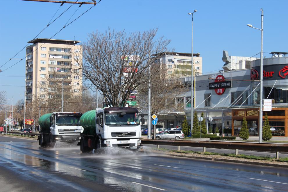 миене на улиците Пловдив