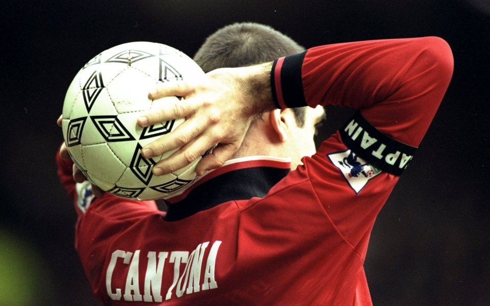 Ерик Кантона блестеше в кариерата си с екипа на Манчестър