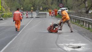 ремонт пътна настилка Кресненско дефиле