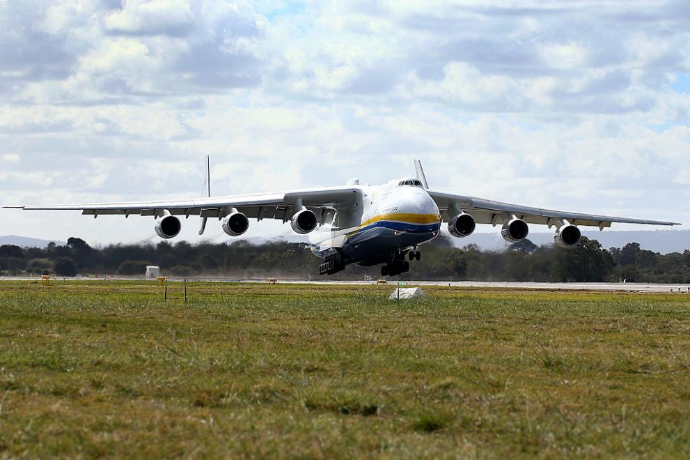 Най-големият транспортен самолет в света