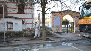дезинфекция църква Казанлък