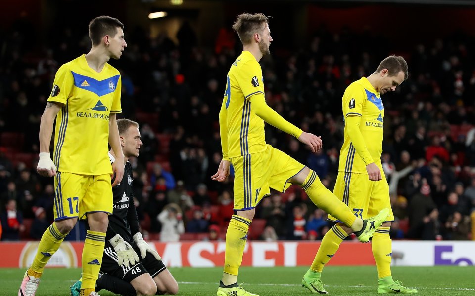 Отборът на БАТЕ Борисов не успя да победи у дома