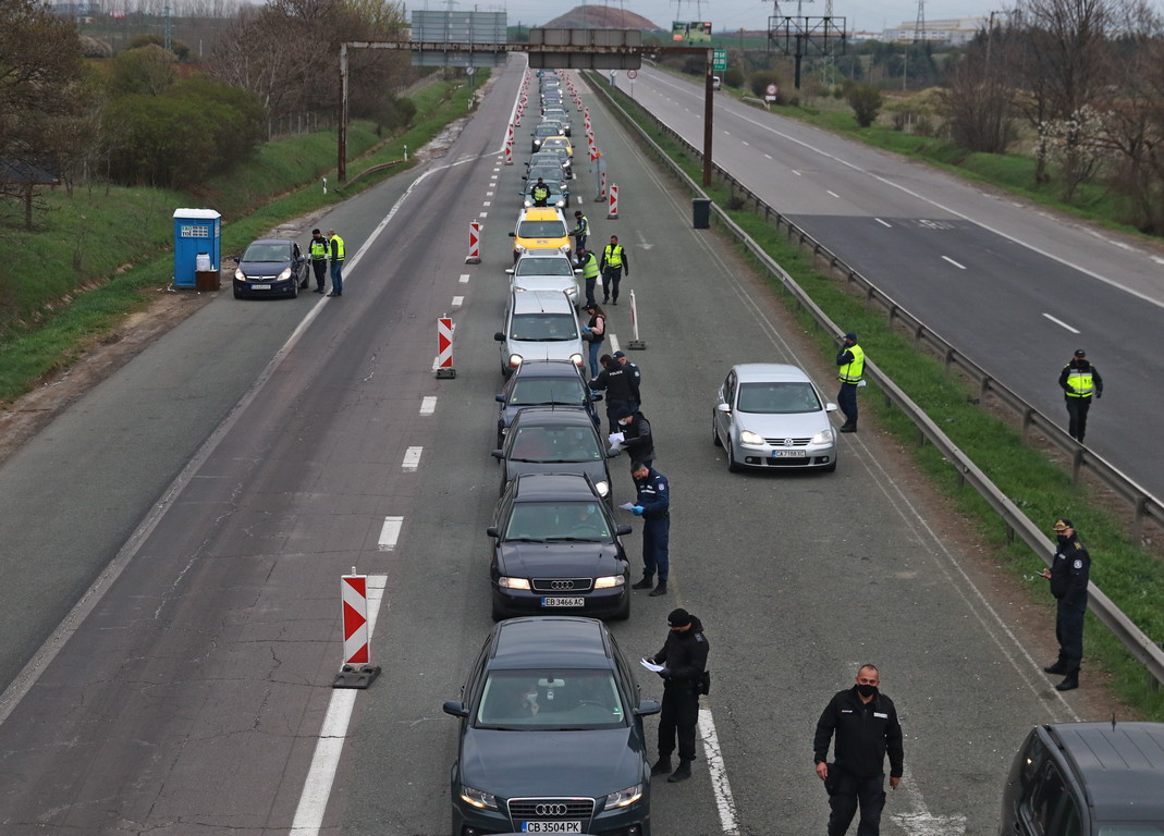 <p>Автомагистрала &quot;Хемус&quot; в посока София</p>