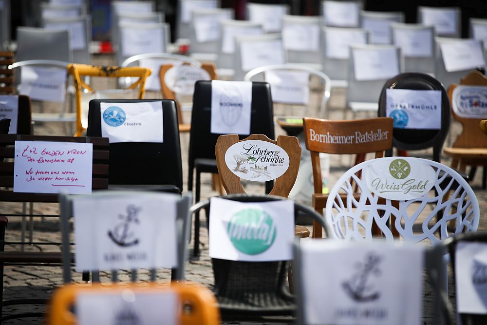 Протестът на празните столове в Германия