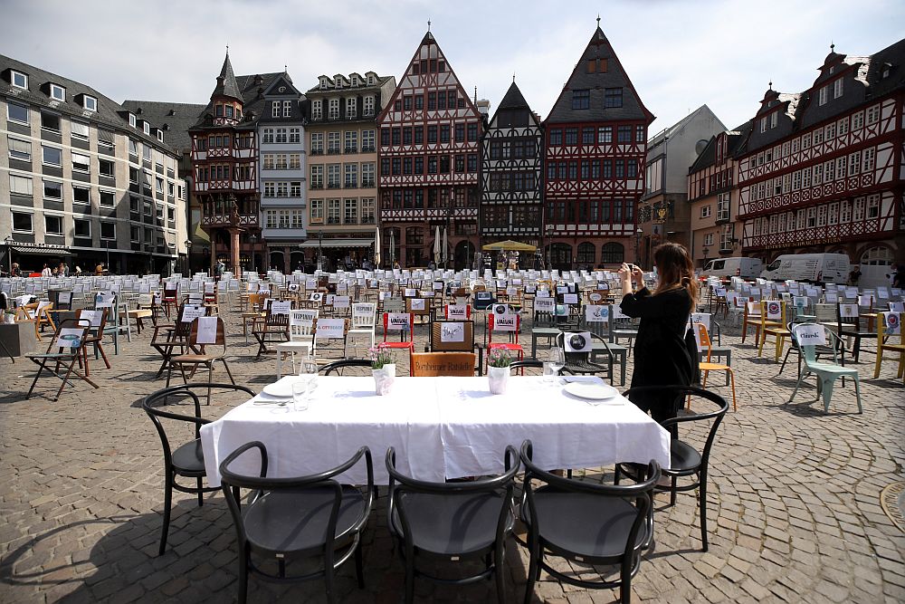 Протестът на празните столове в Германия
