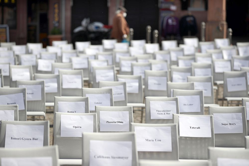 Протестът на празните столове в Германия