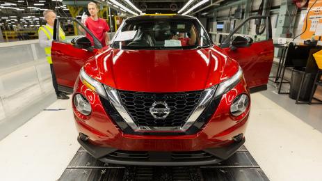 Nissan Juke поточна линия