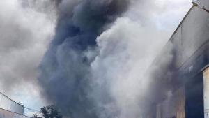 пожар складове Пловдив