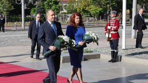 Румен Радев и Илияна Йотова