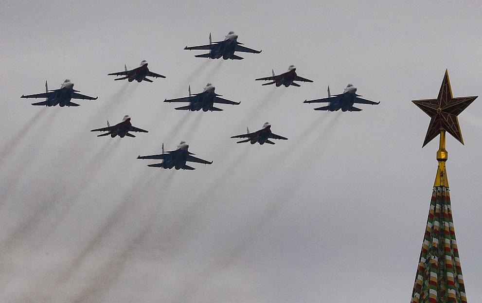  авиопарад Русия 