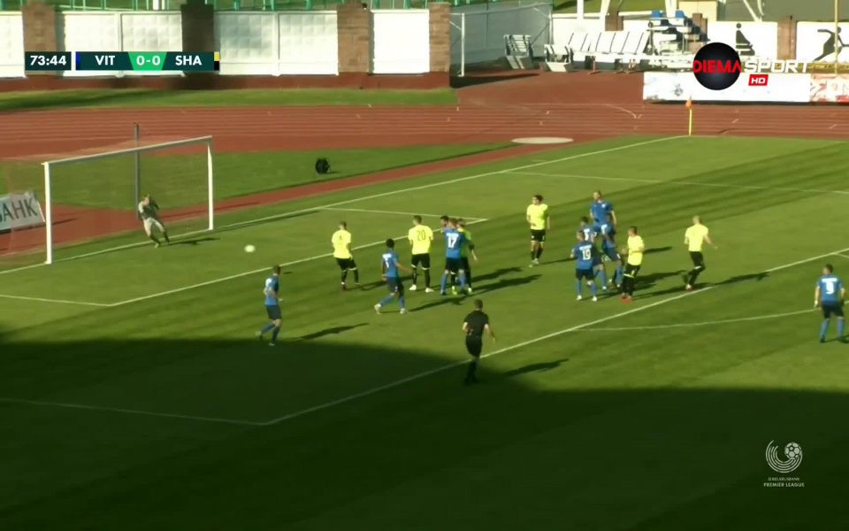 Витебск - Шахтьор Солигорск 0:0 /репортаж/