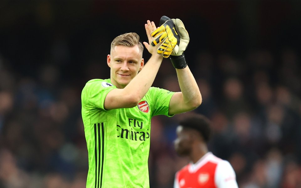 Вратарят на Арсенал Бернд Лено смята, че неговият млад съотборник