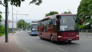 Пловдив протест автобуси