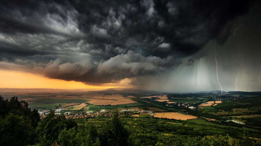  Жълт код за стихии е разгласен за сряда 