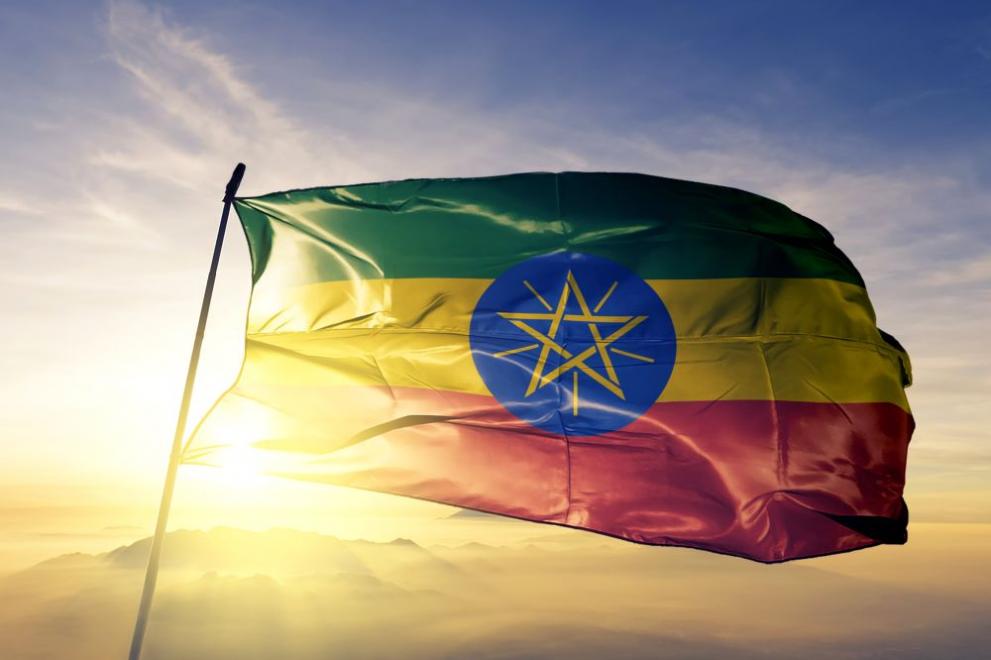 Етиопия знаме