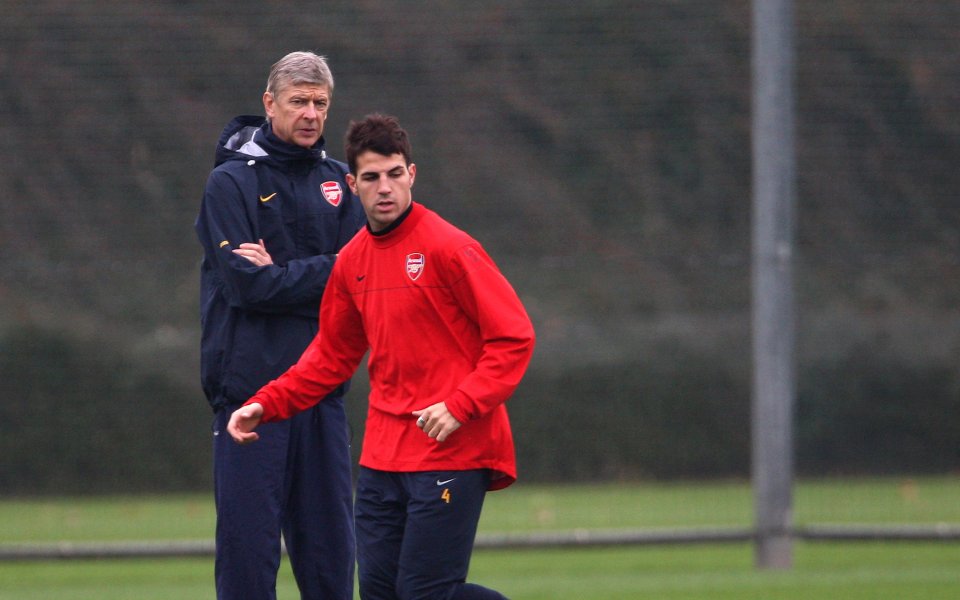 Бившият халф на Арсенал Сеск Фабрегас смята, че Арсен Венгер