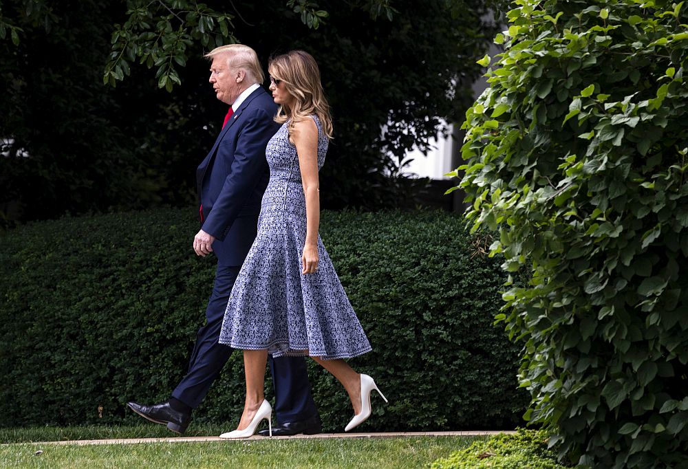 Мелания и Доналд Тръмп