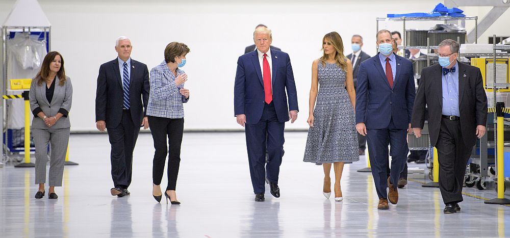 Мелания и Доналд Тръмп