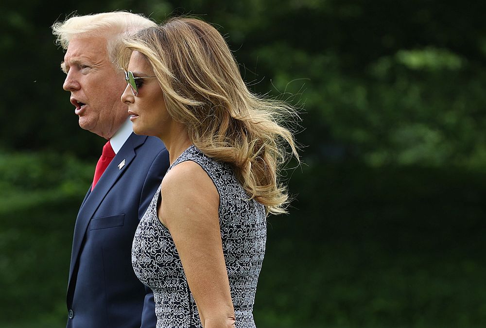 Мелания и Доналд Тръмп