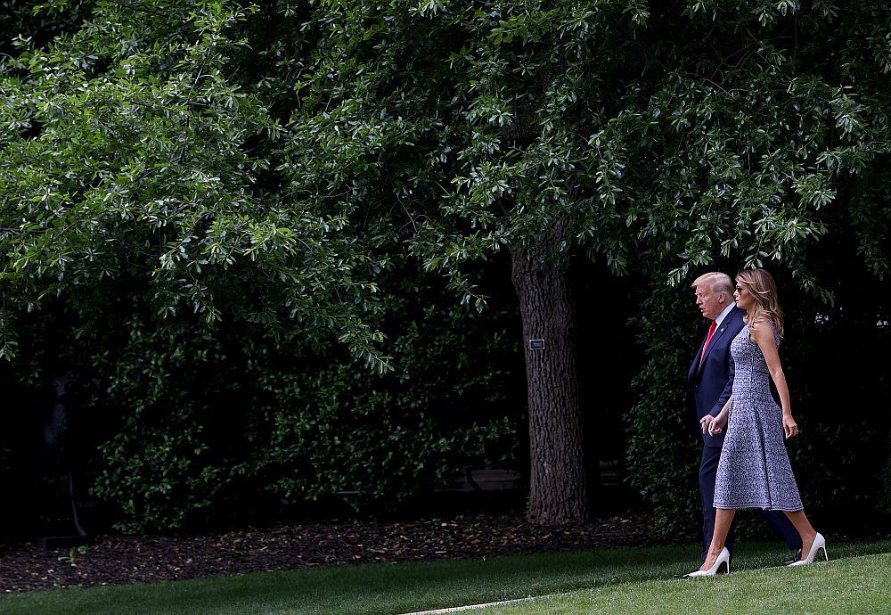 Мелания и Доналд Тръмп