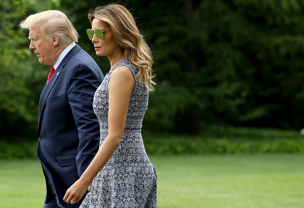 Мелания и Доналд Тръмп