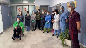 Света Анна изписана пациентка с ковид