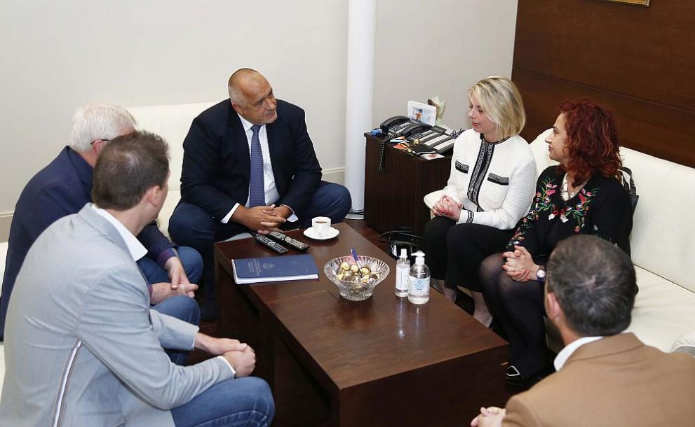 Бойко Борисов се среща с представители на Българското конгресно бюро
