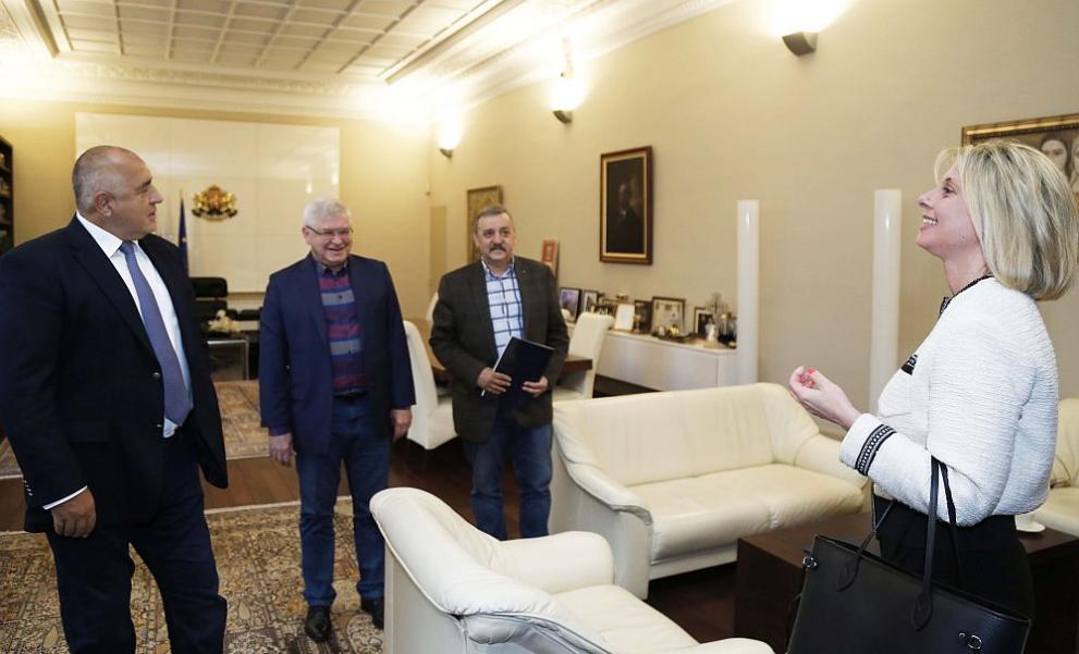  Бойко Борисов се среща с представители на Българското конгресно бюро 