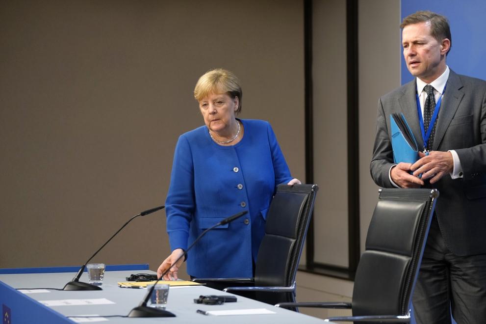  Ангела Меркел Щефен Зайберт 