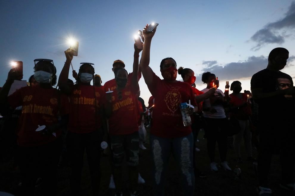  Джордж Флойд поклонение печал 