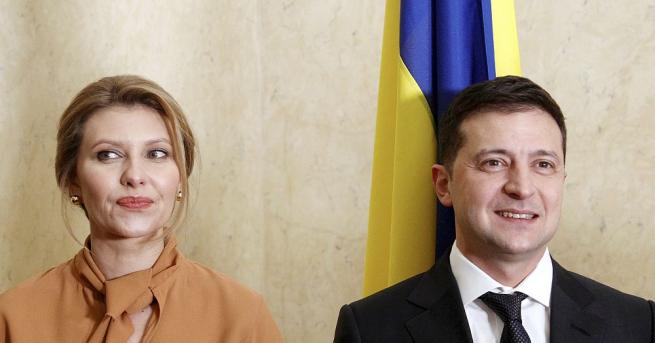 Олена съпругата на украинския президент Володимир Зеленски обяви днес че