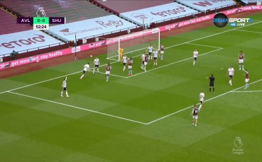 Астън Вила и Шефийлд Юнайтед направиха нулево равенство при рестарта