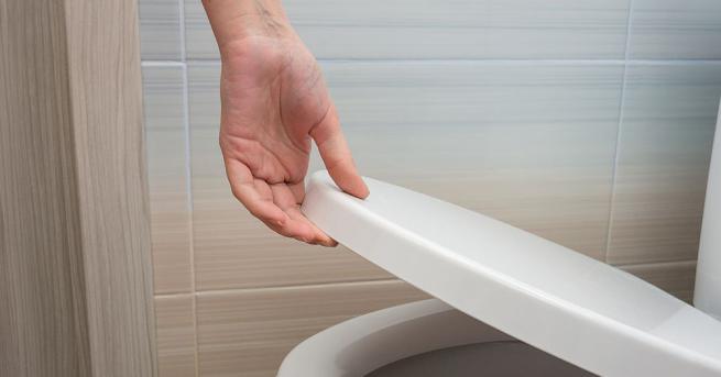 Учени предупреждават че затварянето на капака на тоалетната чиния преди