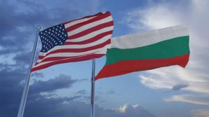 България САЩ знамена