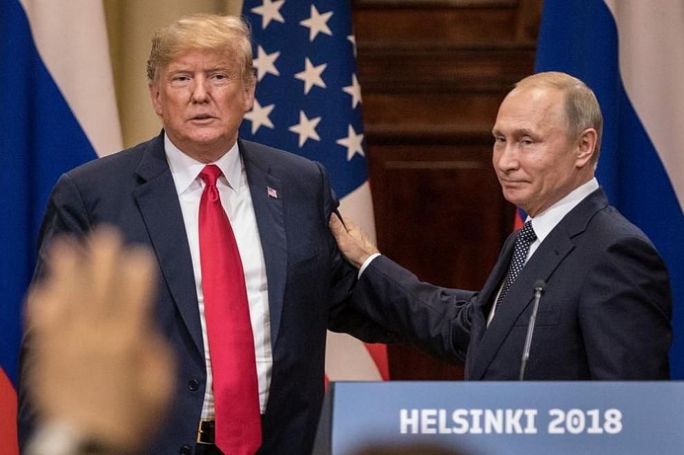  Тръмп и Путин 