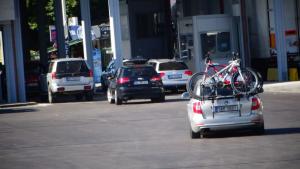 Опашки от коли на ГКПП Кулата в посока Гърция Българи