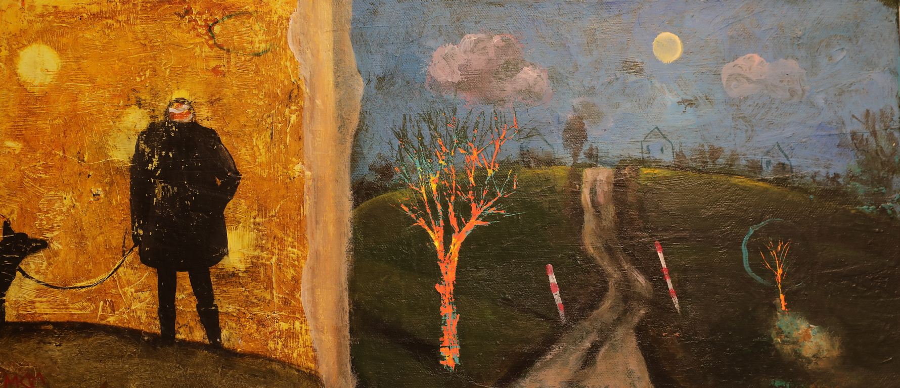 <p>Милена Младенова / Milena Mladenova</p>

<p>Някъде под пълнолунието<br />
Somewhere under the Full Moon</p>