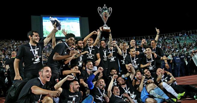 Петима футболисти от Локомотив Пловдив и фенове участвали в тържествата за