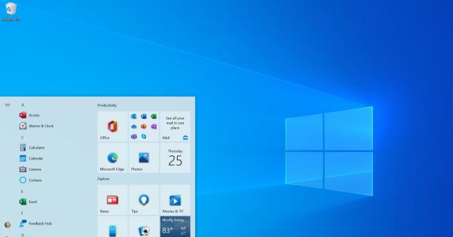 Технологии Microsoft представи новото Start меню за Windows 10 Дизайнът