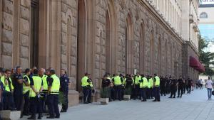 протест полиция