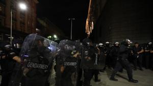 протест Партиен дом