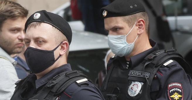 Полицията в Москва арестува над 130 души участвали в протест