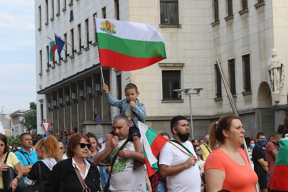 <p>Деветия антиправителствен протест</p>