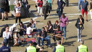 Народното събрание протест и вот