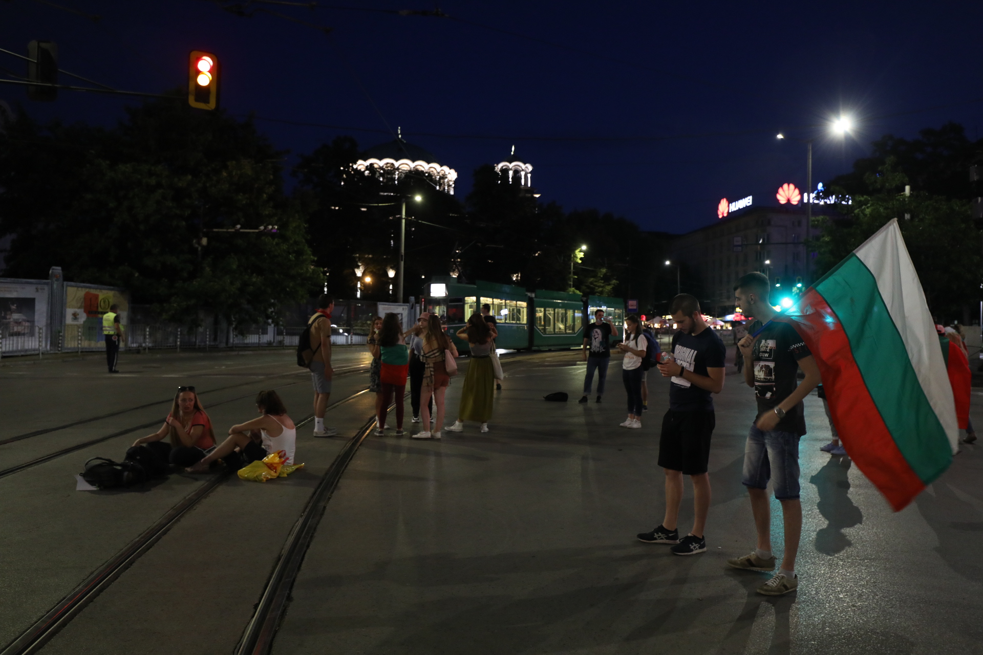 <p>Пореден ден на протест</p>